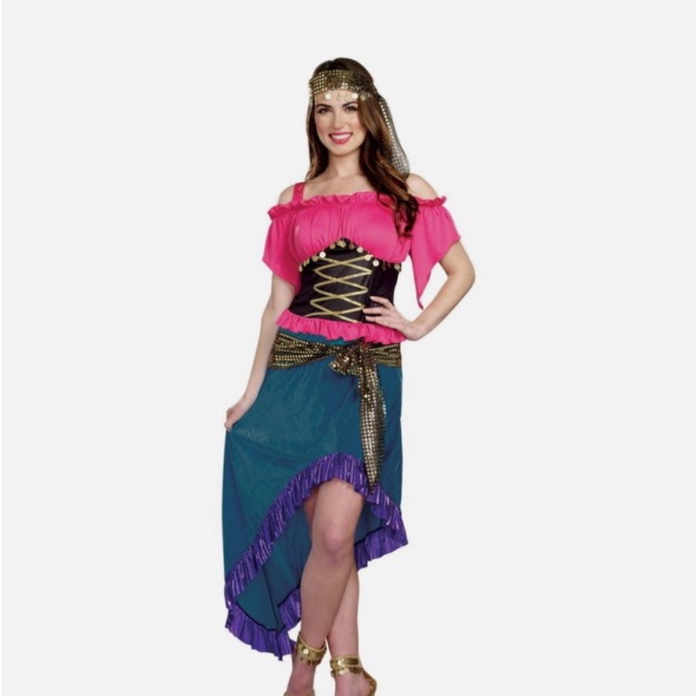 NEW Bohemian Dream Adult Womens' Gypsy Costume - Large